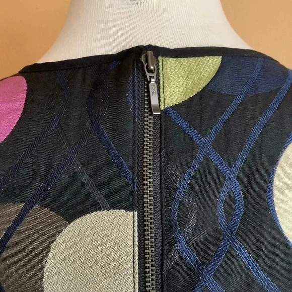 ANTHROPOLOGIE MAEVE Jacquard Cocktail Dress Size S - Picture 7 of 16